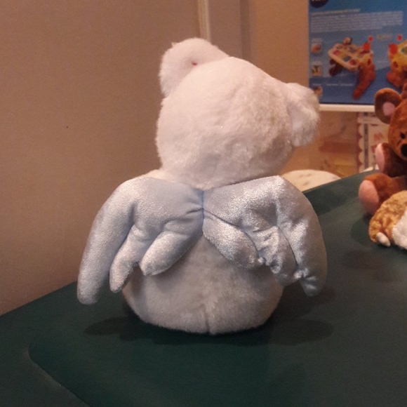 💙TY Star Beanie Buddy Blue and White - Picture 3 of 7